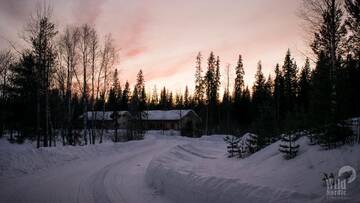 Фото номера Шале с двумя спальнями Лоджи Arctic Circle Wilderness Resort г. Викаярви 3