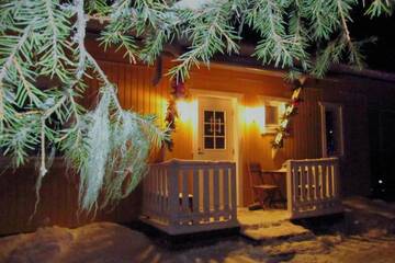 Фото номера Cемейный номер с собственной ванной комнатой Загородные дома Scandinavian Dream Vikajarvi- Rovaniemi г. Викаярви 6