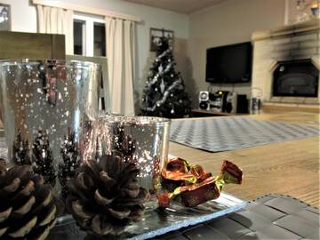 Фото номера Cемейный номер с собственной ванной комнатой Загородные дома Scandinavian Dream Vikajarvi- Rovaniemi г. Викаярви 2