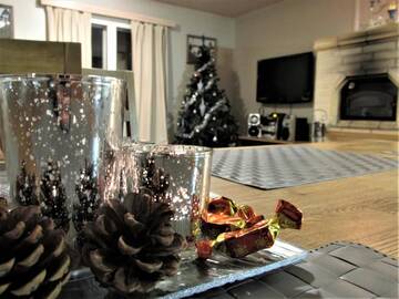 Фото номера Cемейный номер с собственной ванной комнатой Загородные дома Scandinavian Dream Vikajarvi- Rovaniemi г. Викаярви 22